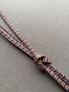 帯締め　冠組　カラフル