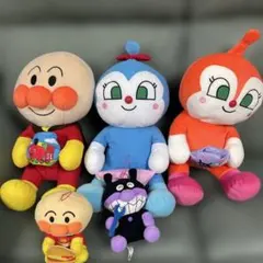 アンパンマン ぬいぐるみ 3点セット コキンちゃん ドキンちゃん