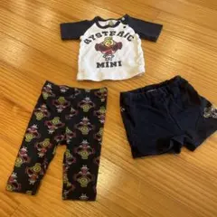 HYSTERIC MINI ベビー服 3点セット サイズ60のサムネイル