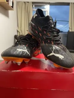 Puma Future 1.4 サッカーシューズ ブラック/オレンジ　SG