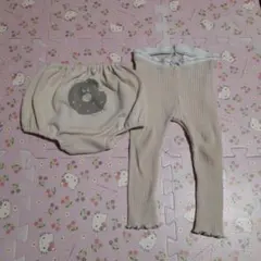 かぼちゃパンツ  レギンス  セット