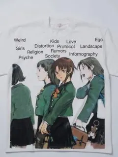 Serial Experiments Lain anime t-shirtのサムネイル