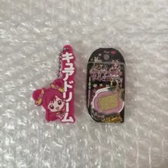 キュアドリーム ピンキーキャッチュ プリキュア 変身ダイキャストチャーム ラバーのサムネイル