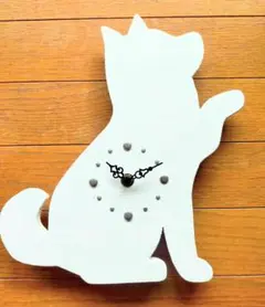新品 松尾ミユキ ダイカット クロック elliot 猫 ねこ ネコ キャット
