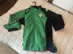 ATHLETA KAPPA ヴェルディ長袖シャツ Lサイズ グリーン/ブラック