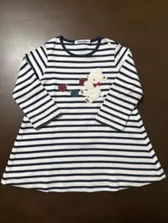 【現行品・美品】ファミリア　ワンピース　サイズ80