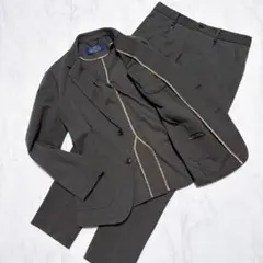 ナノユニバース ダメリーノ SOLOTEX セットアップ ダークグレー　S