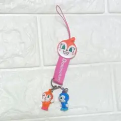 ドキンちゃん コキンちゃん ストラップ 2連チャーム アンパンマン