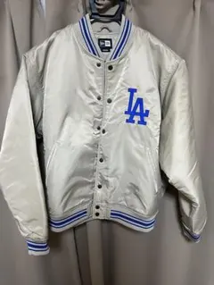 NEWERA ナイロン バーシティージャケット ロサンゼルス・ドジャース