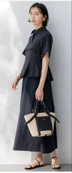 まなまな　23区　ロングワンピース　クラッシー まなまな様専用 23区 ロングワンピース クラッシー - メルカリ