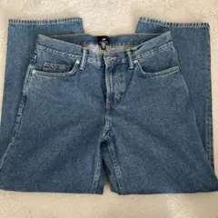 【最終値下げ】H&M ストレート・リラックスフィットデニム 30/30