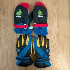 キッズ　子供　スキー手袋 スノーグローブ　100 110　7歳　8歳　IGNIO