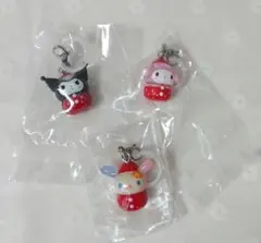 サンリオキャラクターズ いちご めじるしアクセサリー ウサハナ マイメロ クロミ