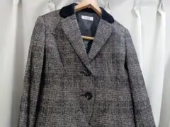 a.v.v ジャケット スカート セットアップ ツイード柄 巻きスカート風