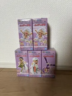 ワンピース　ワーコレエッグヘッド6 5体セット
