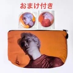 SHINee　ジョンヒョン　ポーチ・バッジセット　おまけ付き　☆