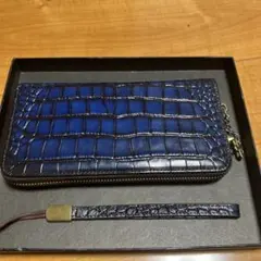 財布新品クロコ型押し財布ノーブランド最終値下げしました。