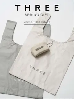 THREE チャームポーチ＆マルシェバッグセットのサムネイル