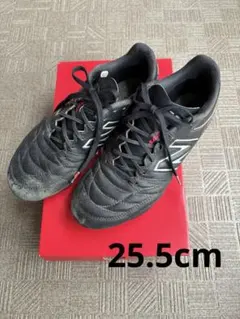 ニューバランス サッカースパイク 442 V2 TEAM HG 25.5cm 黒