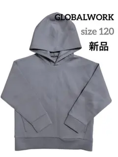 «新品»GLOBAL WORK フード付きトレーナー 120