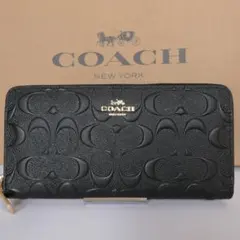 コーチ COACH 長財布 シグネチャー 財布 アウトレット 新品 F53834