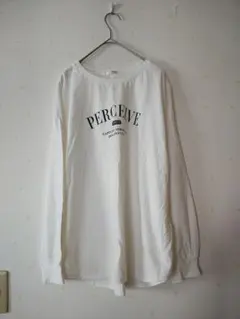 GLACIER ❋ホワイトPERCEIVE 1975 長袖Tシャツのサムネイル