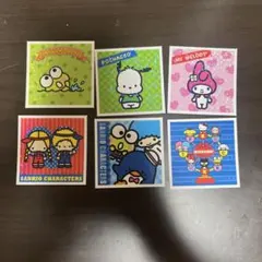 サンリオキャラクターズ シールコレクション マイメロ けろっぴ ポチャッコ