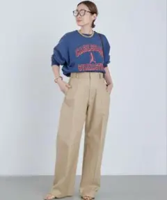 ok.soonxdickies コラボワイドチノパンツ サイズL ok.soonxdickies ワイドチノパンツ M - メルカリ