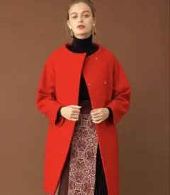 ユナイテッドトウキョウ　ハイネックコクーンコート