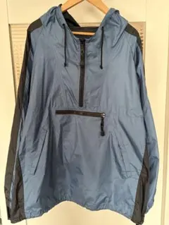 90-00s OLD GAP アノラックXL 青　ナイロンジャケット