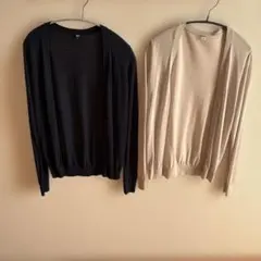 UNIQLO サマーカーディガン 2枚セット Lサイズのサムネイル