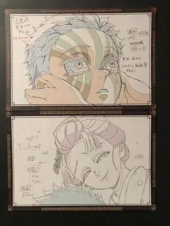 鬼滅の刃ufotableDINING おすそ分けポストカード　猗窩座、恋雪