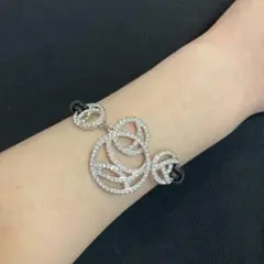 スワロフスキー クリスタルブレスレット