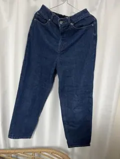 wcloset  ウエストゴム 濃紺デニムパンツ M