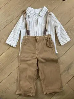 子供用フォーマル服 サスペンダー付き　サイズ90