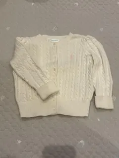 Ralph Lauren アイボリー カーディガン 18M