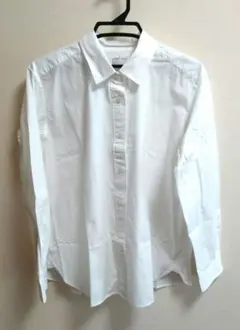 無印良品　ホワイト 長袖シャツ Lサイズ　新品未使用