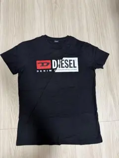 美品！ DIESEL ディーゼル ロゴプリント Tシャツ ブラック Lのサムネイル