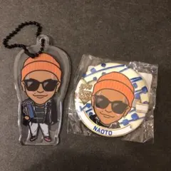 NAOTO 缶バッジ クリアチャーム セット