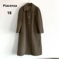 PIACENZA ALIQUAM レディース　ロングコート CONTESSA》ビッグボタンカシミヤコート《PIACENZA》｜M Maglie