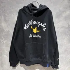 【送料無料】新品未使用タグ付きMark Gonzales ロゴパーカー L