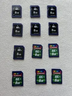 8GB SDカード 12枚セット