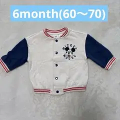 H＆M スタジャン風アウター ミッキーマウス 6month