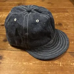 D AND H ネップ入りライトデニムキャップ　64cm 試着のみ　大きいサイズ