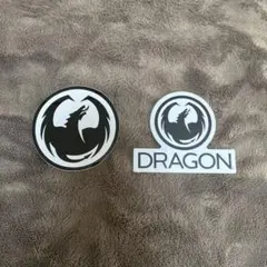 DRAGON スノーボードステッカー