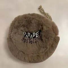 PARADE ファーポーチ ブラウン　Hey!Say!JUMP