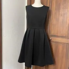 未使用NOUQUEヌークノースリーブワンピース黒日本製値札付き