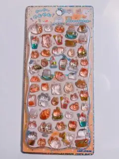 プチドロップステッカー　ぐーぐーやむやむ　カミオジャパン　シール　正規品