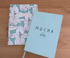 新品◇GLOW◇2025年12月号付録◇ミュシャ◇2026年スケジュール帳