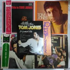 LP　TOM JONES/トム・ジョーンズ　５点セット